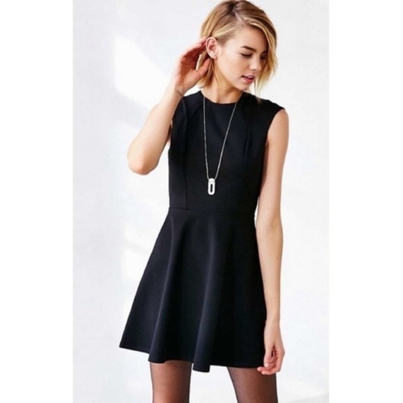 Urban Outfitters BNWT black mini open back dress - Picture 3 of 16